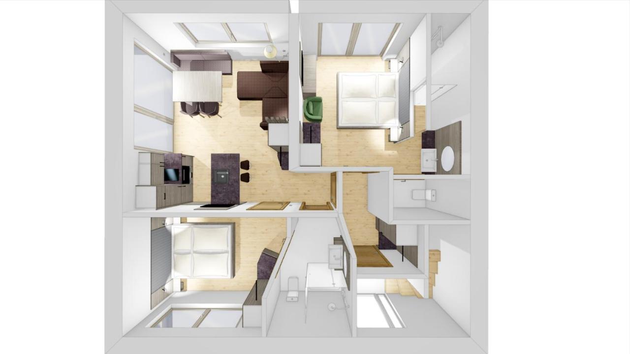 Bergappartements Proell Kleinarl Eksteriør billede